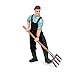 Lana Toys Farm People Doll Farmer Cleaning Worker Forester Breeder Figure Suitable for Animal Zoo Dinosaur World Scene Plastic Model Decor Collector Toy Gift