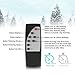Kithouse 10 Set Christmas Window Candles Lights with Timer Remote Battery Operated Electric Christmas Tree Candle LED Flameless for Windows Christmas - Suction Cups, Spikes & Clips Included,Warm White