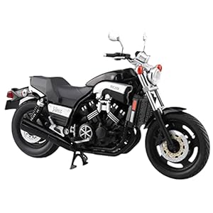 スカイネット 1/12 完成品バイク YAMAHA Vmax ブラック2