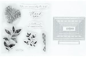 SRWVEYW 2025 Stamps and Dies,Mothers' Day Stamps for Card Making, DIY Various Festivals Album Scrapbooking Summer Birthdays Greeting Card (M1724)