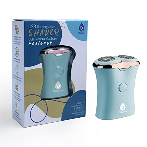 Pursonic USB Rechargeable Ladies Shaver, Removes