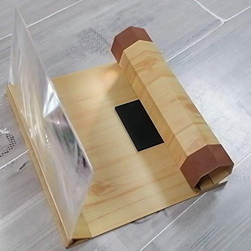 Magnifier Magnifier 12 inch 3D Cell Phone Movie Curved Screen Enlarge Magnifier HD Expander Screen Projector Amplifier for Mobile Phone Video Elderly Reading Tool (Color : A 12 Inch)
