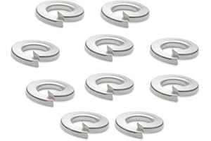 IMScrews 1/4" Spring Lock Washers - 304 Stainless Steel - Pack of 100 - Secure Fastening and Rust Resistance