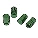 uxcell Car Auto Hexagon Tyre Tire Valve Stems Caps Cover Green 4 Pcs