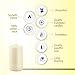 BOLSIUS Ivory Pillar Candles - 20 Pack 2x4 inch Pillar Candle Set - 20 Hours Dripless & Smokeless Clean Burning Dinner Candles - Premium Europen Quality - Palm Oil Free - 0% Animal Fat - Party Candles