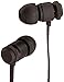 Amazon Basics in-Ear Headphones with Flat Cable and Universal Mic - Black