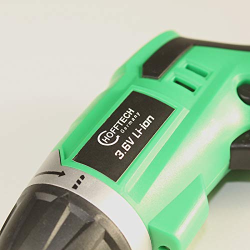 Akku-Schrauber Schraubendreher 3,6V Lithium-Ion Mini Bohrschrauber inkl. Bitset – Bild 3