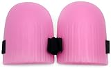 VIAHART Foam Knee Pads Pink with Loop Closure, Ultra Light Duty Soft Comfort, for Gardening and Housework