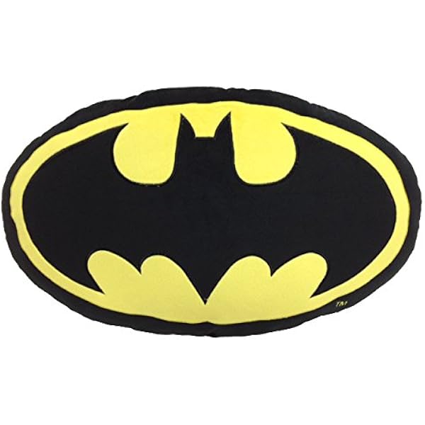 SD toys Batman Cojín Ovalado, Acrílico, Multicolor, 60 x 36 x 8 cm: Amazon.es: Hogar