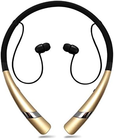 Bluetooth Earphones,Sweatproof V4.0 Wireless Neckband Noise Reduction Headphones with Microphone,APT-X Hands-Free Bluetooth Stereo Headset Earphones Earbuds with Magnet Holders for Light Sports