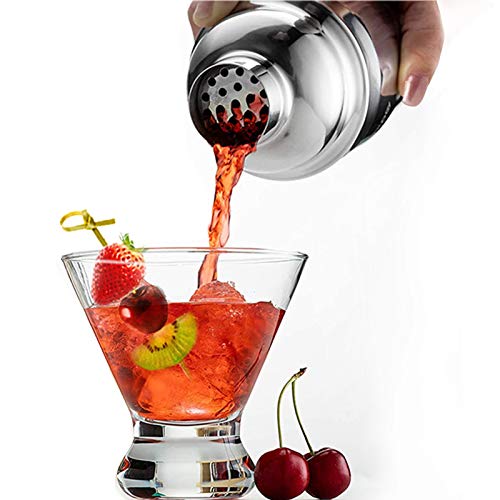 Artcome Cocktail Kit 26-teiliges Mixology Barkeeper Kit Edelstahl Cocktail Shaker Set Bar Werkzeugset mit Holzständer… – Bild 7
