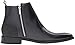 Calvin Klein Men's Raxton Leather Boot, Black, 9.5 M US