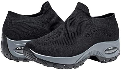 GZTEESER Womens Slip on Sneaker Comfortable Walking Shoe