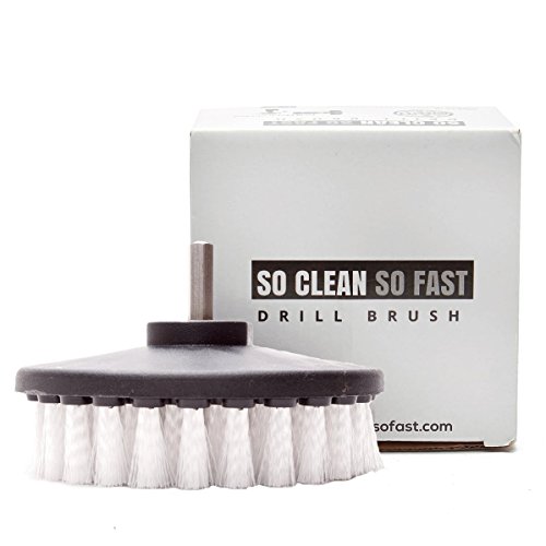 NonScratch Scrub Brush Drill Attachment Clean Fiberglass Tub