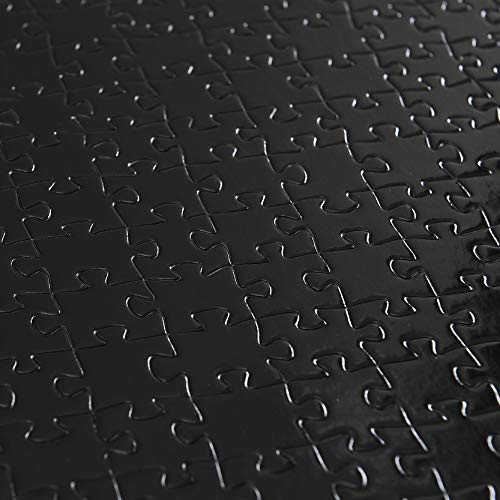 Blue Kazoo All Black Puzzle, 1000 Piece, Large Impossible Puzzle for