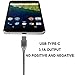 Type-C USB Cable,3.3FT Metal Braided 3.1A Output Fast Charger Data Cable for Samsung Galaxy S8+(Grey), Chromebook ( Gray ), LG G6 V20 G5,Google Pixel, Nexus 6P 5X, Huawei P9, HTC 10