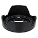 Fotodiox Reversible Lens Hood Kit for E-Mount PZ 16-50mm F3.5-5.6 OSS E-Mount Power Zoom Lens, Reversible Tulip Flower Hood w/Cap