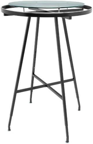 J Haws Glass Top Rounder - Width 30in. GR30T