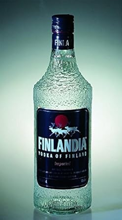 Vodka Finlandia imported Alte Flasche 37,5° 0,70 lt.