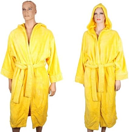 versace robe yellow