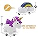 Chuchik Best Squishy Toy for Strees Relief Toys. Kawaii Slow Rising and Super Soft Squishies with Sweet Scented. Unicorn & Rainbow (Pink)