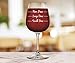 Mom Pour Funny Wine Glass - Gag Gifts for Mom, Women - Gifts from Husband, Son, Daughter - Fun Novelty Birthday Present Idea for New Mother, Wife, Friend, Adult Sister, Her