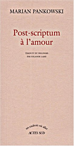 Post-scriptum à l'amour