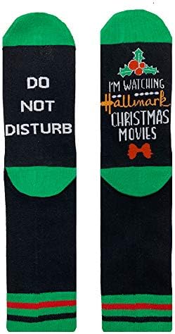 FADAZAI Christmas-Movie-Funny-Socks for Unisex, Womens and Mens Crazy Novelty Cute Cotton Crew Socks