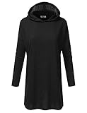 JJ Perfection Womens Loose Fit Knitted Sweater Hoodie Top Dress