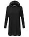 JJ Perfection Womens Loose Fit Knitted Sweater Hoodie Top Dress