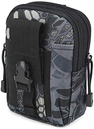 Youkara Bum Bag Runner Belt Waist Bag Festival Waterproof Fanny Pack Workout Pouch for Men/Women Exercise, Cycling, Walking, Jogging, Yoga, Sport, Travel & Outdoor Activities(Black)