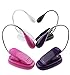 LED Clip on Reading Light Adjustable Neck Book Light Lamp 4pc Set, By Zakka Republic (R919A)