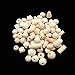 100g Assorted Natural Wooden Bead Wood Spacer Beads Unfinished Wood Loose Beads for Bracelet Necklace Jewelry Making DIY