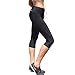 Sport-it Yoga Capri Leggings Tights | Workout Running Pants with pockets– Women’s Active Wear