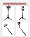 Selfie Stick Tripod, BlitzWolf Lightweight Aluminum All in One Extendable Phone Tripod for Gopro Dslr Camera, Selfie Stick with Wireless Remote for iPhone 11 Pro/XS Max/XS/XR/X/8/7/6, Galaxy S10/S9/S8