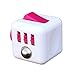 DSSY Fidget Dice Stress Release Toys White and Rose Red