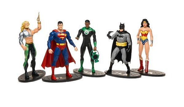 justice league figures set