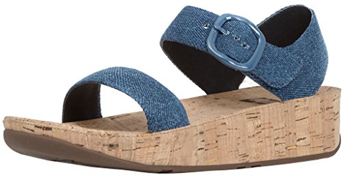 Fitflop women s bon sandal denim 6 m us