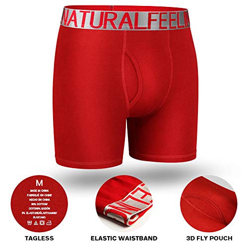 Natural Feelings Cotton Mens Boxers Briefs Colorful Mens Underwear