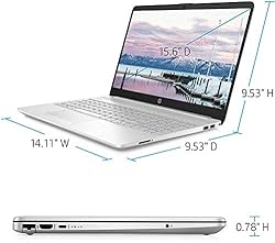 HP 2021 15.6'' HD Laptop PC AMD Dual-Core Ryzen 3