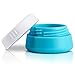 Travel Jars Cosmetic Containers, Compact Sample Size Silicone Travel Container for Makeup, Lotion, Cream Etc., Empty Jar