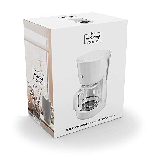 My Routine Filter Kaffeemaschine Weiß | 12 Tassen | 1,5L | Tropfstopp | 1000 W – Bild 6