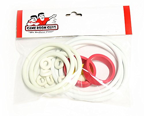 Game Room Guys Williams Triple Action Pinball White Rubber Ring Kit