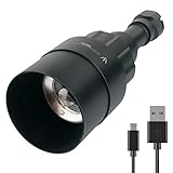 UniqueFire 1605 USB Rechargeable T75 LED IR 850nm