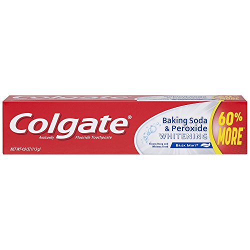 ColgateBaking Soda and Peroxide Whitening Toothpaste - 4 ounce (6 Pack)