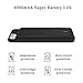 iPhone 6 / 6S / 7 / 8 Battery Case, LoHi 4500mAh Lightning Connector Audio Support Charger Rechargeable Soft TPU Fingerprint Resistant Ultra Slim Extended Charging Backup 4.7