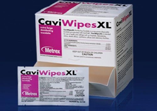 Case of 50 New Surface Disinfectant Manual Pull Wipes 10 X 12 Inch