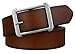 Bullko Men's Unique Buckle Genuine Leather Belt