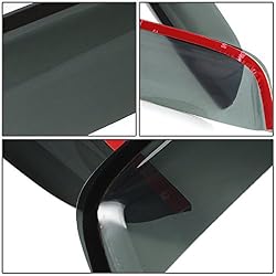 4pcs Tape-On Window Visor Deflector Rain Guard