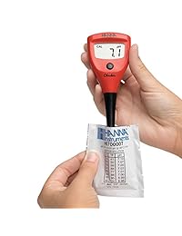 Hanna Instruments HI98103 medidor de pH con electrodos de pH y baterías, de 0.00 a 14.00 pH, precisión de +  0.2 pH, resolución de 0.01 pH